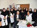 گزارش تصویری از حضور ریاست محترم مرکز بهداشت در مراکز خدمات جامع سلامت قدس و البرز به مناسبت روز جهانی ماما