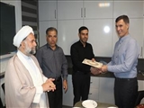 تجلیل از مسئول و پرسنل حراست